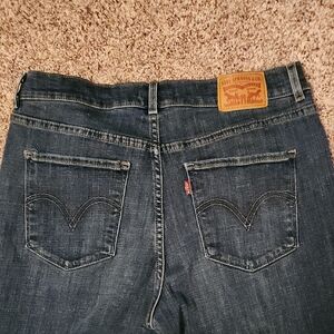 Levi's Dark Blue Denim Jeans
